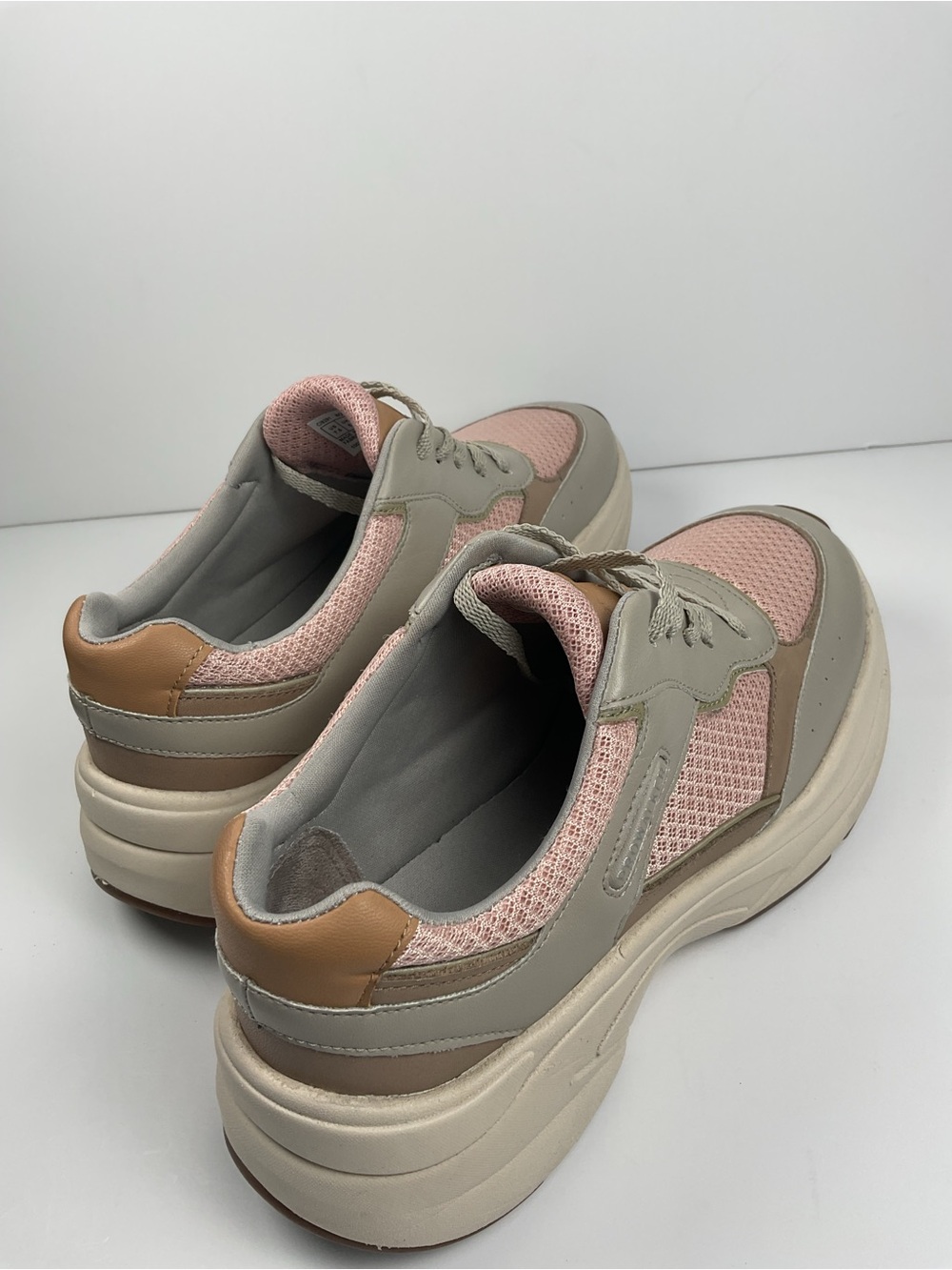 Rockport ProWalker Comfort Walking Shoes Women’s 7.5 Pink Beige Sneakers - Picture 6 of 11